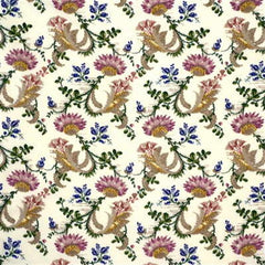 Lee Jofa Fabric 2006161.116 La Reine Silk Cream