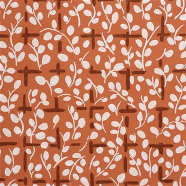 Lee Jofa Fabric 2006227.12 Leaf Trellis Orange