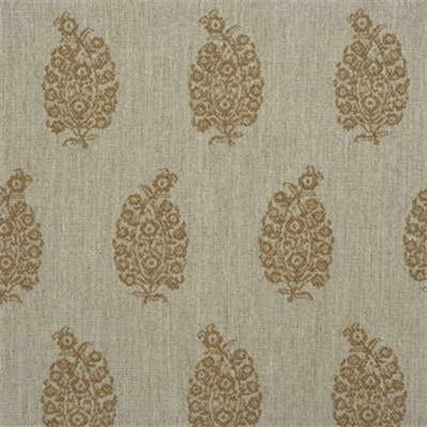 Lee Jofa Fabric 2007141.136 Paisley Linen Buff