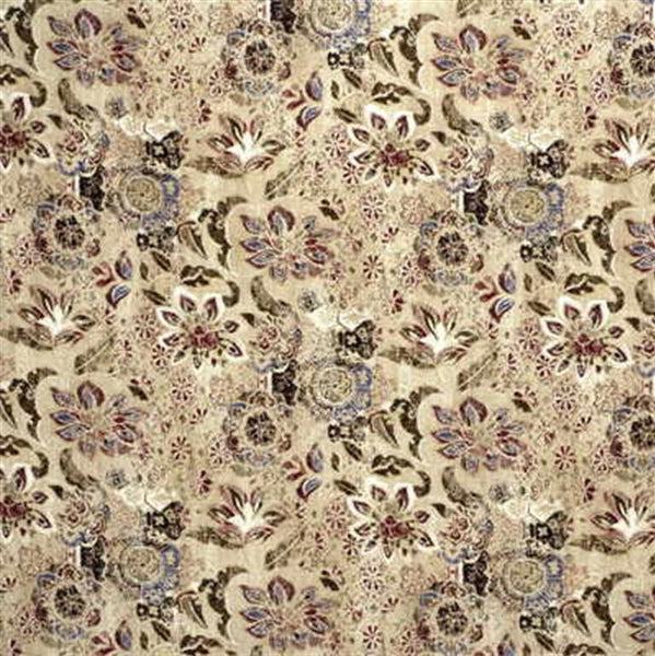 Lee Jofa Fabric 2007159.196 Woodcut Bronze/Garnet