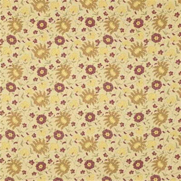 Lee Jofa Fabric 2008108.40 Pretoria Lampas Ochre