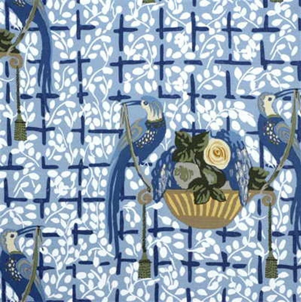 Lee Jofa Fabric 2008127.505 Voliere Blue