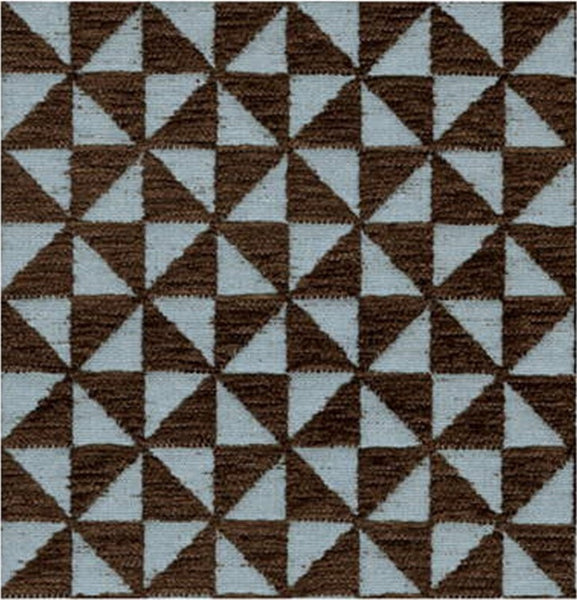 Lee Jofa Fabric 2008129.568 Tango Blue/Brown
