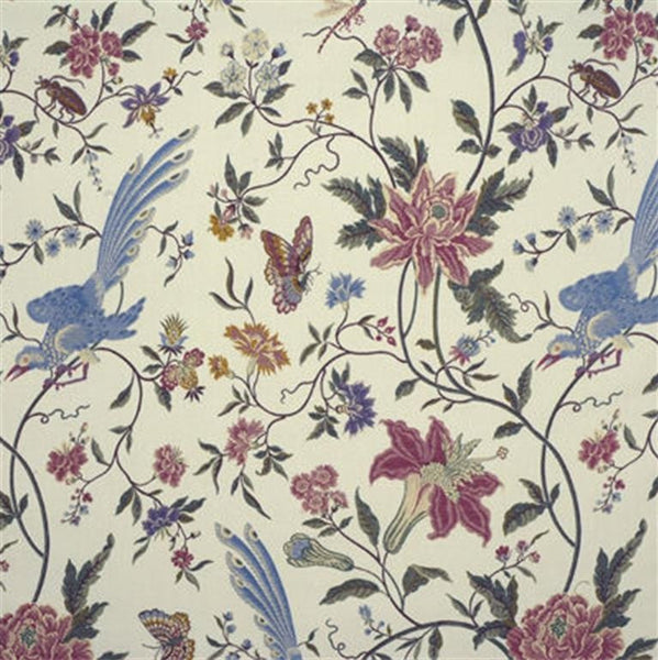 Lee Jofa Fabric 2008133.159 Uccello Lampas Cream