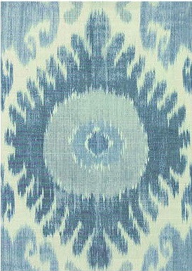 Lee Jofa Fabric 2008136.515 Hisari Ikat Blue