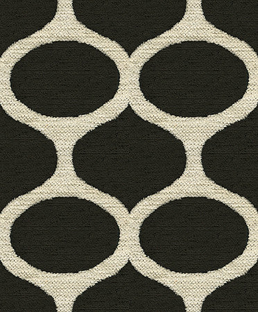 Lee Jofa Fabric 2008139.18 Samba Ebony/Ivory