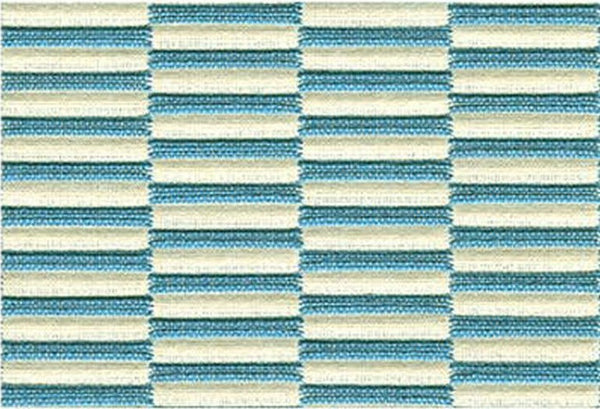 Lee Jofa Fabric 2008168.15 Stix Aegean/Ivory