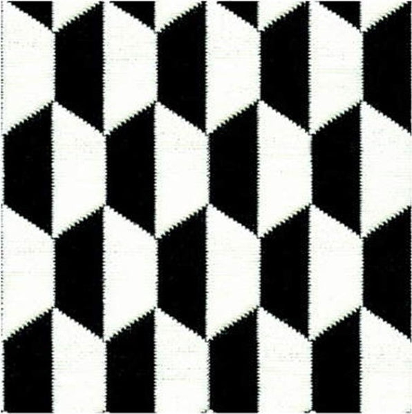 Lee Jofa Fabric 2008169.18 Corsairs Ebony/Ivory