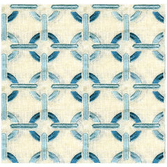 Lee Jofa Fabric 2008171.515 Ciro Embroidery Blues