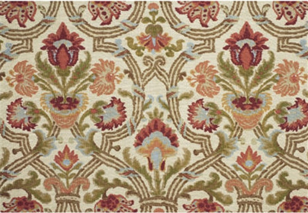 Lee Jofa Fabric 2008174.230 New Sevilla Red/Olive