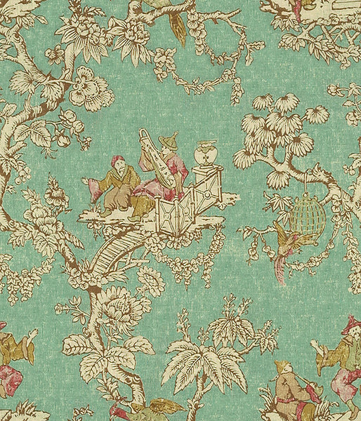 Lee Jofa Fabric 2008179.13 Serenade Turquoise