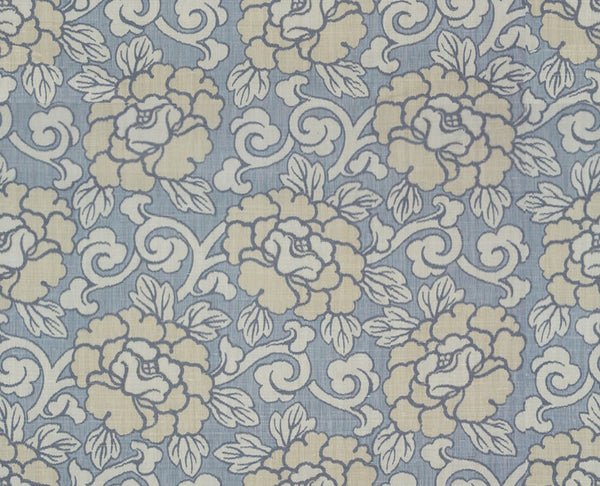 Lee Jofa Fabric 2009124.550 Thai Lotus Blue