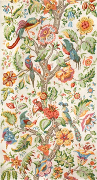 Lee Jofa Fabric 2009129.519 Tree Of Life White