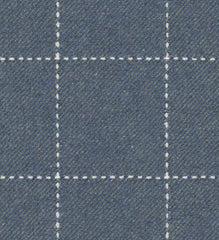 Lee Jofa Fabric 2009138.515 Windowpane Wool Blue
