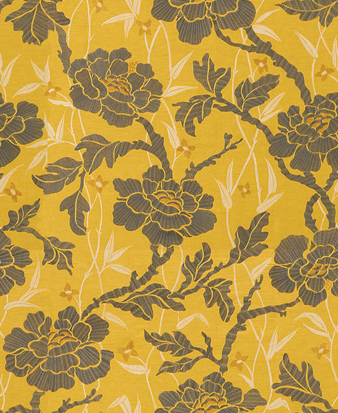 Lee Jofa Fabric 2010100.411 Madeleine Canary/Grey