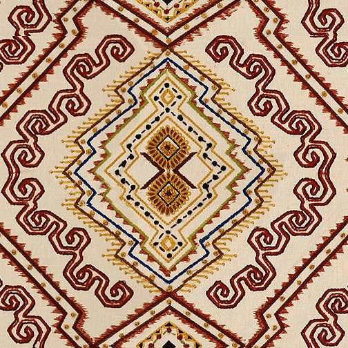 Lee Jofa Fabric 2010105.194 Abyssinia Red/Gold