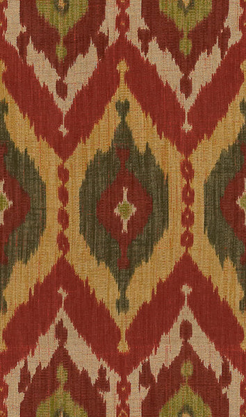 Lee Jofa Fabric 2010119.193 Kublai Khan Berry/Loden