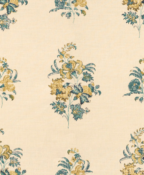Lee Jofa Fabric 2010121.523 India Teal/Lime