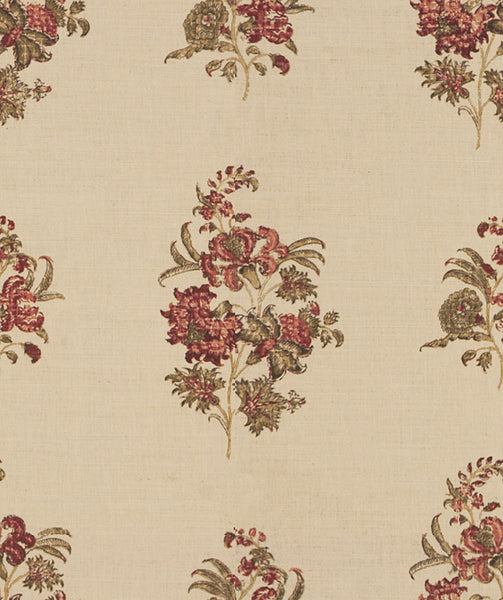 Lee Jofa Fabric 2010121.930 India Olive/Red