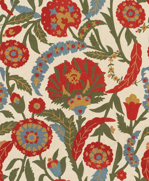 Lee Jofa Fabric 2010127.519 Termez Crewel Multi