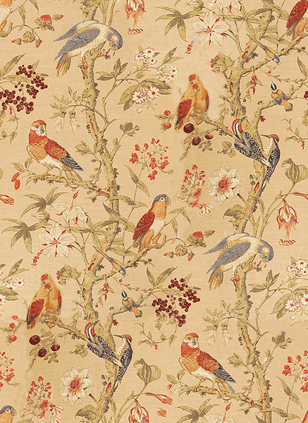 Lee Jofa Fabric 2010130.245 Somerfield Rust/Indigo
