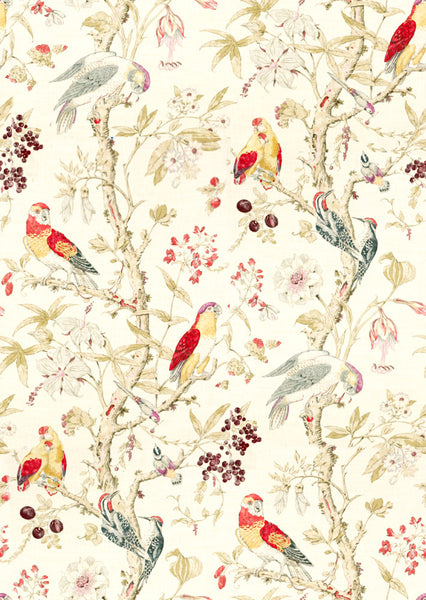 Lee Jofa Fabric 2010130.75 Somerfield Magenta/Blue