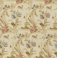 Lee Jofa Fabric 2010132.107 Fantaisie Chinoise Cream