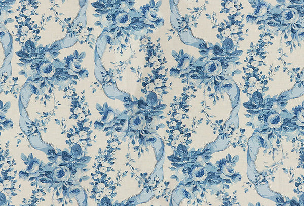Lee Jofa Fabric 2010153.5 Rosebank Linen Blue