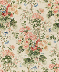 Lee Jofa Fabric 2011118.519 Hollyhock Block Multi