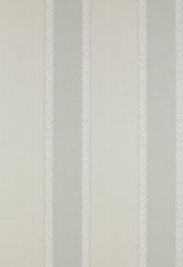 FSchumacher Wallpaper 203861 Bayberry Stripe Water Blue