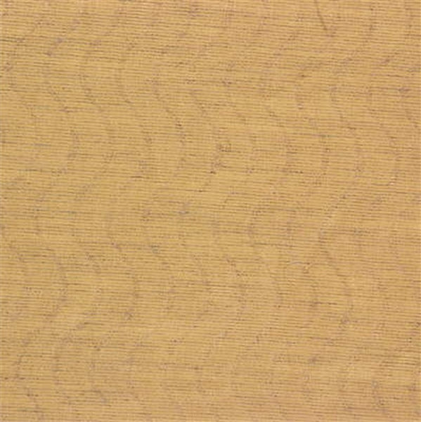Groundworks Fabric 2222-GWF.4 The Waves Sheer Gold