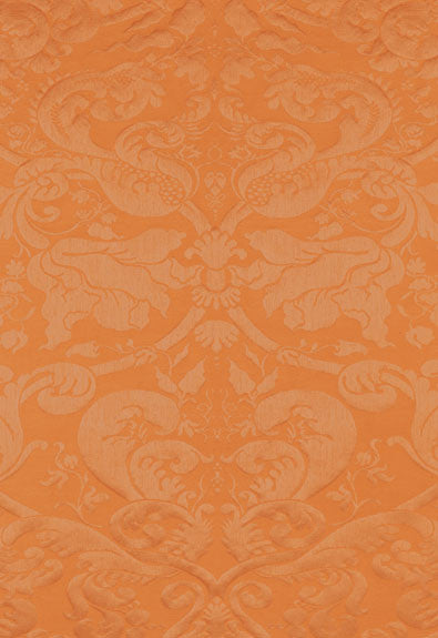 FSchumacher Fabric 22553 Gavotte Brocatelle Terracotta