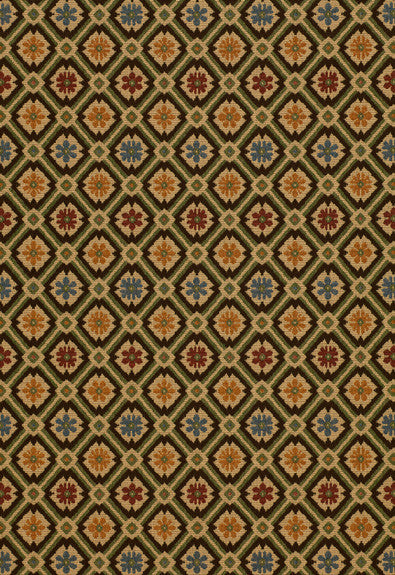 FSchumacher Fabric 25301 Savonnerie Tapestry Mallard