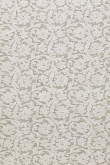 FSchumacher Fabric 2608620 Floral Cutwork Natural