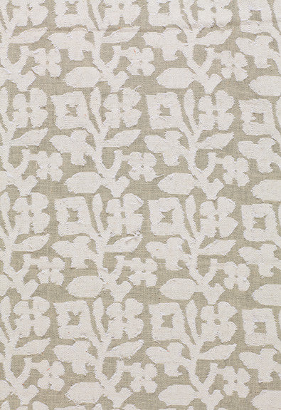 FSchumacher Fabric 2609380 Vine Cutwork Natural