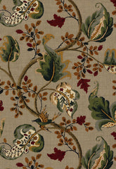 FSchumacher Fabric 2639641 Fox Hollow Multi On Flannel