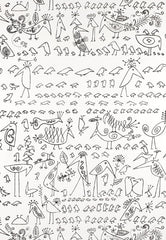 FSchumacher Wallpaper 2705510 Aviary Black On White