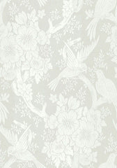 FSchumacher Fabric 32545 Jacquard Madras II Ivory
