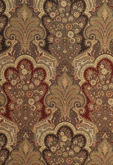 FSchumacher Fabric 3362013 New Castle Paisley Cranberry