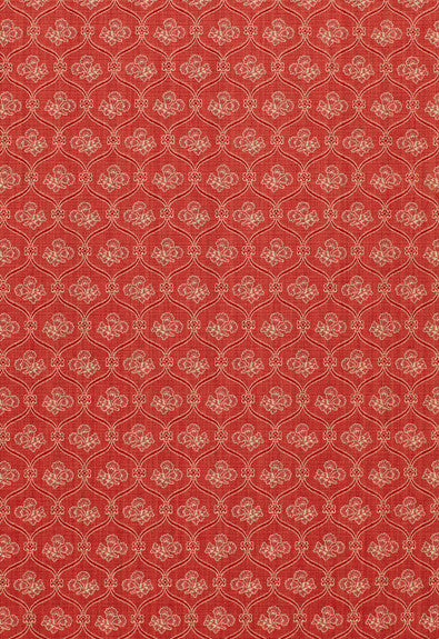 FSchumacher Fabric 3390043 Ashley Lattice Coral