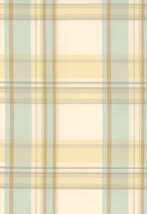 FSchumacher Fabric 3457000 Birmingham Silk Plaid Wheat