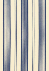 FSchumacher Fabric 3468001 Barnes Ticking Stripe Blue