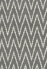 FSchumacher Fabric 3470003 Kasari Ikat Graphite