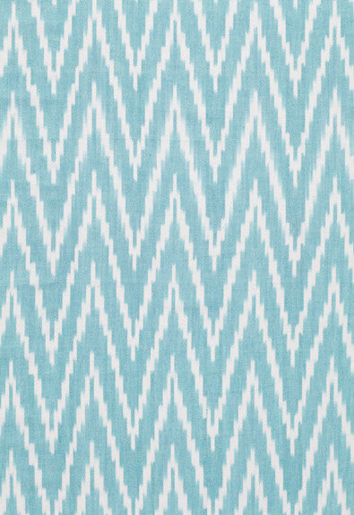 FSchumacher Fabric 3470005 Kasari Ikat Turquoise