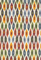 FSchumacher Fabric 3471001 Sunara Ikat Spice
