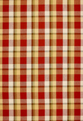 FSchumacher Fabric 3484000 Augusta Linen Plaid Orchard
