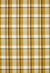 FSchumacher Fabric 3484001 Augusta Linen Plaid Sand Dune