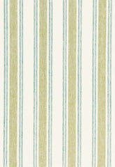 FSchumacher Fabric 3485000 Leah Linen Stripe Sea Grass
