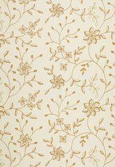 FSchumacher Fabric 3491001 Georgia Linen Embroidery Sand