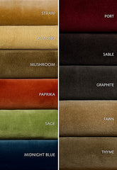 FSchumacher Fabric 43424 Cotton Club Velvet Sage